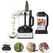 Kenwood MultiPro OneTouch Küchenmaschine 1000 W 3 l Schwarz, Edelstahl Integrierte Waagen