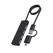ICY BOX IB-HUB1424-C3, 4-Port USB Type-A Hub, Type-C®/A Anschluss, Kunststoff, schwarz