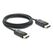 DeLOCK Koaxiales DisplayPort Kabel 8K 60 Hz mit Geflechtmantel 2 m