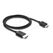 DeLOCK 81687 HDMI-Kabel 1 m HDMI Typ A (Standard) HDMI Type C (Mini) Schwarz