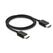DeLOCK 81681 HDMI-Kabel 1 m HDMI Typ A (Standard) Schwarz, Farbe: Schwarz, Länge: 1 m