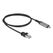 DeLOCK USB LAN Kabel USB Type-C zu RJ45 Gigabit Ethernet 1 m, Länge: 1 m
