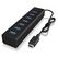 ICY BOX IB-HUB1700-C3, Type-C® zu 7-Port USB 3.2 Gen 1 Hub, Alu-Gehäuse