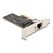 DeLOCK PCI Express x1 Karte zu 1 x RJ45 5 Gigabit LAN RTL8126