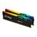 Kingston Technology FURY Beast 32GB 6000MT/s DDR5 CL30 DIMM (2er-Kit) RGB EXPO, Farbe: Schwarz, 2 image