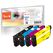 Peach 0F321358 Druckerpatrone 4 Stück(e) Kompatibel Hohe (XL-) Ausbeute Schwarz, Magenta, Gelb, Cyan