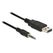 DeLOCK 1.8m USB2.0-A/3.5mm Audio-Kabel 1,8 m USB Typ-A Schwarz