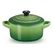 Le Creuset 71901104080100 Schmortopf 0,25 l Grün, Farbe: Grün