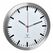 TFA-Dostmann Analoge Funk-Wanduhr mit Aluminium-Rahmen