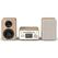 Pure Classic Stereo Mini Heim-Audio-Mikrosystem 40 W Eiche, Weiß