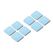 Beurer Heat Gel-Pads zu TENS/EMS 59 45x 45 mm, für EM40, EM49, EM80
