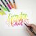 Tombow PB-MARK-5 Kunstdruckpapier Kunstpapier 25 Blätter