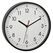 TFA-Dostmann 60.3550.01 Wand- /Tischuhr Analoge Uhr Rund Schwarz, Farbe: Schwarz