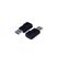 EXSYS EX-47991 Kabeladapter USB 3.0 A USB 3.1 C Schwarz