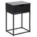 AC Design Mitra Nachttisch 1 Schublade(n) Schwarz