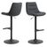 AC Design Adisa Barhocker Gepolsterter Sitz Gepolsterte Rückenlehne 1 Bein(e)
