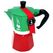 Bialetti 0005323 Manuelle Kaffeemaschine Mokka-Kanne 0,24 l Grün, Rot, Weiß