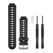 Garmin 010-11251-86 Intelligentes tragbares Accessoire Band Schwarz, Grau Silikon
