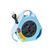 Steffen 0106011 08 Verlängerungskabel 8 m 4 AC-Ausgänge Drinnen Schwarz, Blau