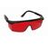 Laserliner 020.70A Schutzbrille/Sicherheitsbrille Schwarz, Rot