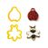 Decora 0255193 Ausstechform Gelb