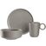 LEONARDO Roma Geschirrset Keramik Graubraun