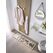 wash+dry 029741 Türmatte Gummimatte Drinnen Rechteckig Champagner, Farbe: Champagner