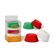 Decora 0339747 Backform Cupcake-/Muffin-Cups 75 Stück(e), Farbe: Grün, Rot, Weiß