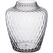 LEONARDO GIULIA Vase Becherförmige Vase Glas Grau