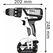Bosch Akku-Bohrschrauber 12 V Li-Ion 1300 RPM Schwarz, Blau, Rot