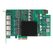 DeLOCK PCI Express x4 Netzwerkkarte Gigabit LAN 4 x RJ45 mit PoE+ i350