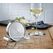WMF Clever & More 06.2158.6030 Untersetzer Glas, Edelstahl 6 Rund