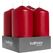 Balthasar 082648.002 Wachskerze Zylinder Rot 4 Stück(e)
