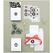 Rico Design 08792.76.68 Dekorativer Aufkleber Papier Schwarz, Weiß 24 Stück(e)