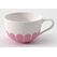 Villeroy & Boch Fleur Tasse Pink, Weiß Cappuccino 1 Stück(e), Farbe: Pink, Weiß