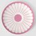 Villeroy & Boch Fleur Untertasse Porzellan Pink, Weiß 1 Stück(e), Farbe: Pink, Weiß