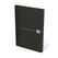 Oxford Office Essentials Notizbuch A5 96 Blätter Schwarz