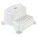 keeeper Igor Tritthocker Polypropylen (PP), Thermoplastisches Elastomer (TPE) Weiß, Grau
