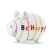 G. Wurm 10029614 Spardose Weiß Keramik 3 Stück(e)