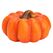 G. Wurm Pumpkin made of clay orange (W/H/D) 10x6x10cm