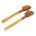 Kadastar 100904 Löffel Salatlöffel Holz Gold, Holz 2 Stück(e)