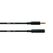 Cordial CFS 5 WY Audio-Kabel 5 m 3.5mm Schwarz