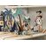dameco Deko Maritim Beach aus Holz mit Segelboot Farbe: Weiss/Blau L:16.5cm B:5cm H:23cm