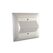 Swisscom 11025016 Steckdose 2 x RJ-45 Weiß