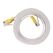 Swisscom 11051712 Netzwerkkabel Weiß 2 m Cat6a Rund, Farbe: Weiß, Länge: 2 m