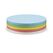 Magnetoplan 111151890 selbstklebendes Etikett Rund Blau, Grün, Pink, Weiß, Gelb 250 Stück(e)