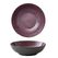 BITZ 11196 Speiseschüssel Pasta-Schüssel Rund Steingut Schwarz, Lila 6 Stück(e), Farbe: Schwarz, Lila