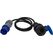 Brennenstuhl 1132922821 Stromkabel Schwarz, Blau 1,5 m CEE16/3 T23