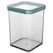 Rotho Loft Rechteckig Kanister 1 l Grün, Transparent 1 Stück(e), Farbe: Grün, Transparent