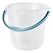 keeeper Mika Eimer Transparent, Blau, Farbe: Transparent, Blau